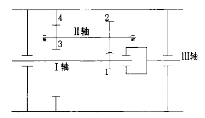 皮帶輸送機(jī)齒輪滾筒機(jī)構(gòu)運動簡圖
